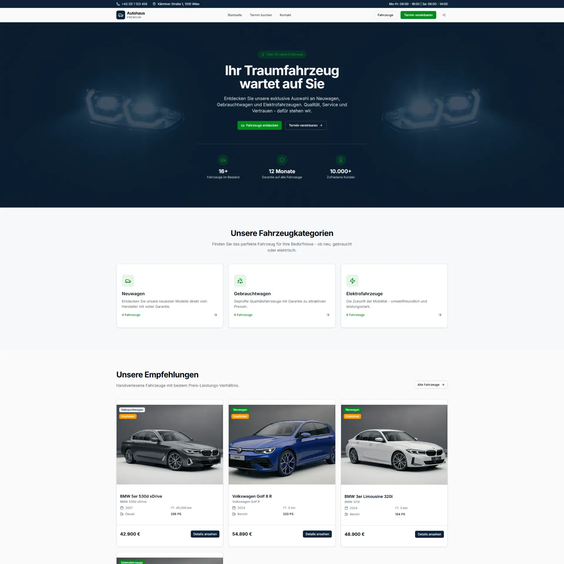 Autohandel Demo