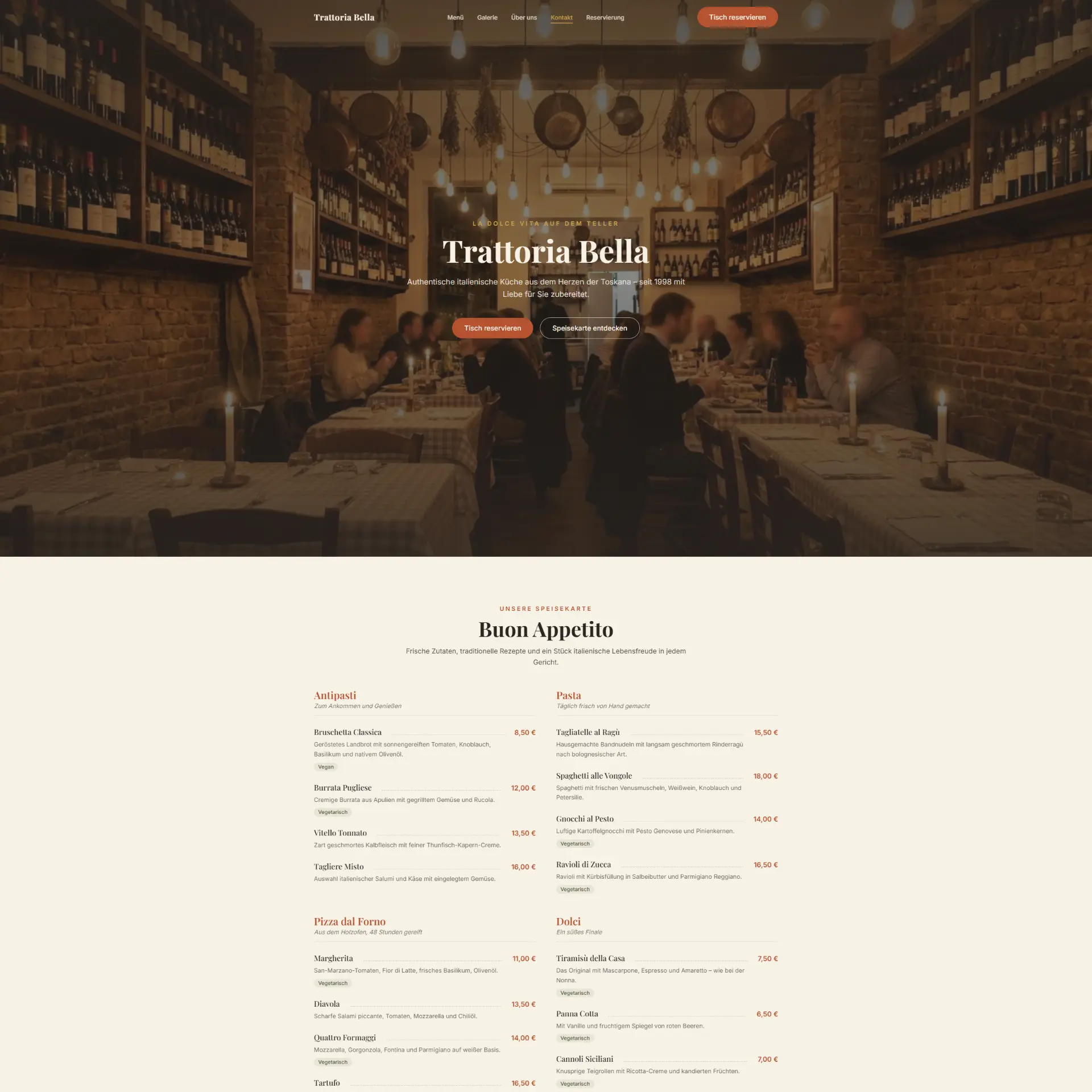 Restaurant Demo